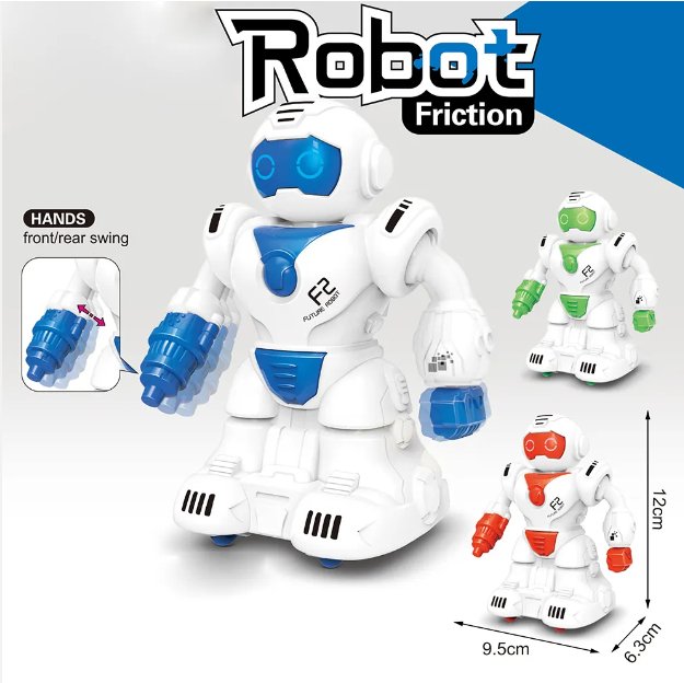 Plastic Robot Toy - Zambeel