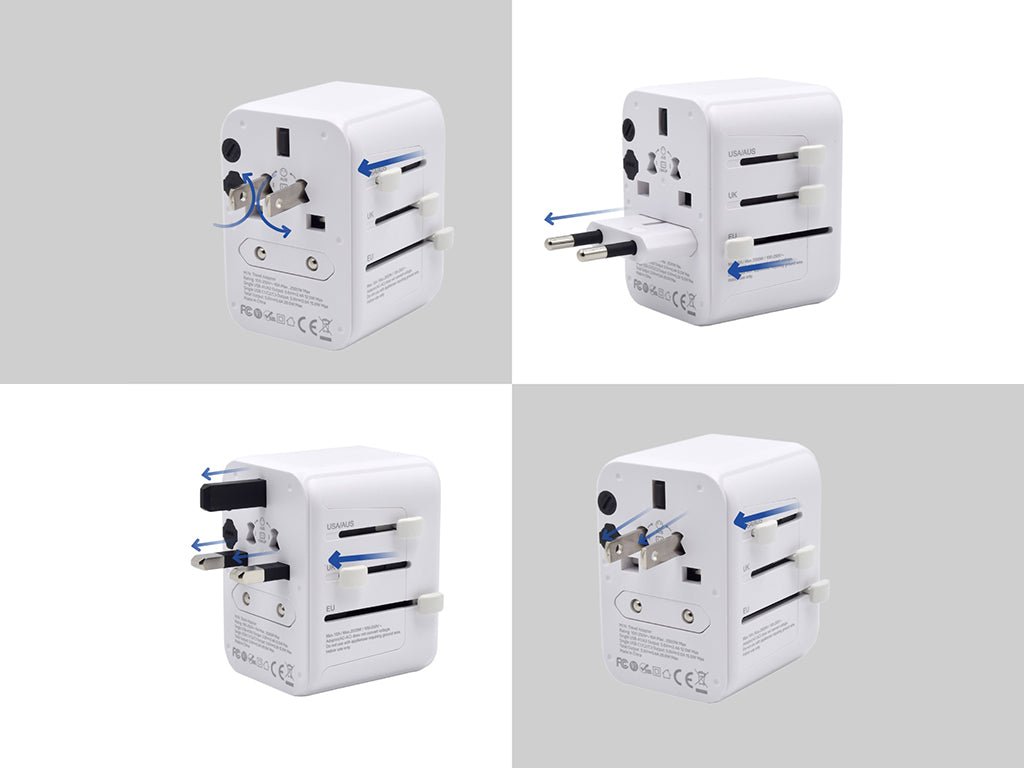 Plug Adaptor with 4 USB - Zambeel