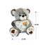 Plush Teddy With Heart - Zambeel