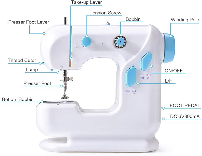 Portable Electric Sewing Machine - Zambeel