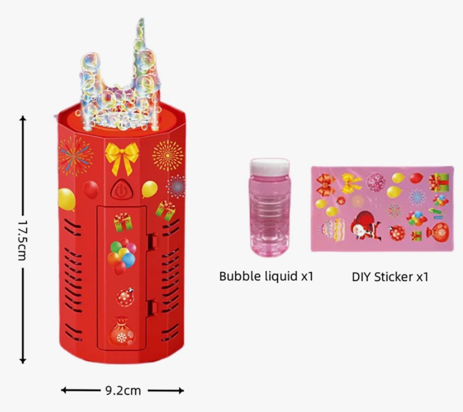 Portable Firework Bubble Machine - Zambeel