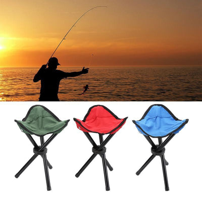 Portable Folding Foldable Fishing Chair Outdoor Stool Seat Fishing Camping Travel Picnic Outdoor Activities Fishing Accessories - Zambeel