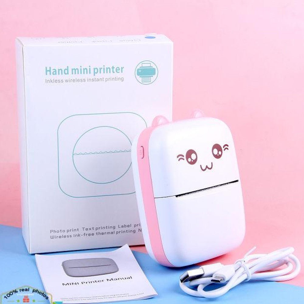 Portable Mini Pocket Printer BT Thermal Printer - Zambeel