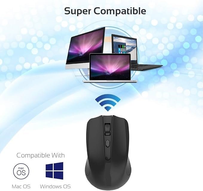 Portable Optical Wireless Mouse - Zambeel