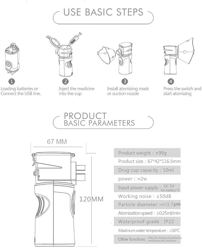 Portable Steam Inhaler - Zambeel