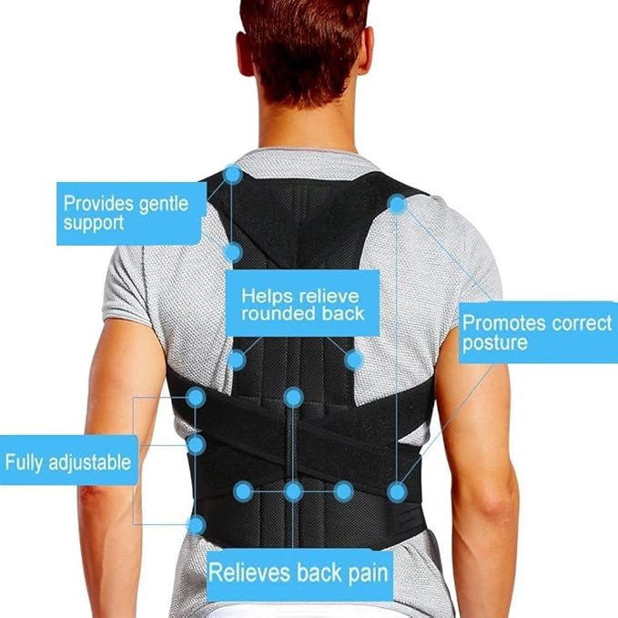 Posture Corrector Therapy Shoulder Belt - Zambeel