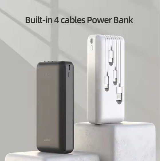 Power Bank With USB Cables - Zambeel