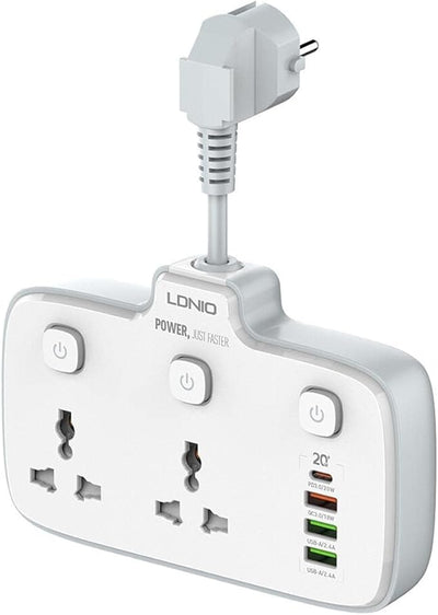 Power Strip 2 Sockets - Zambeel