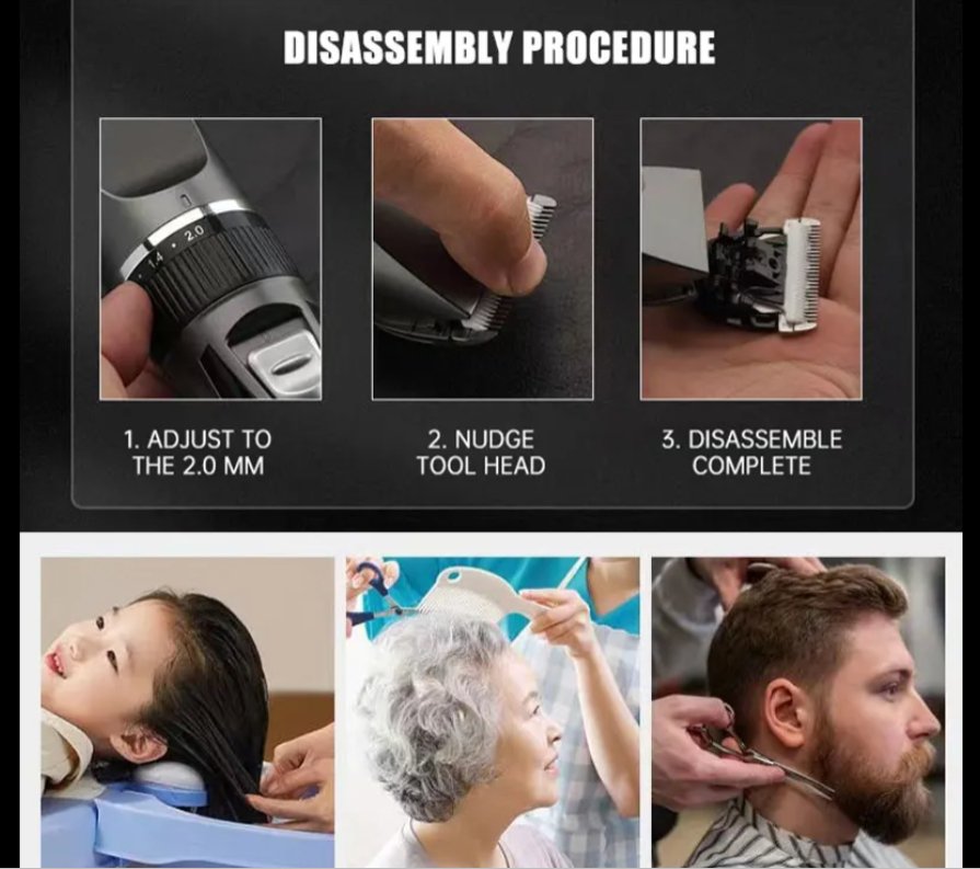 Professional Hair Clipper - Zambeel