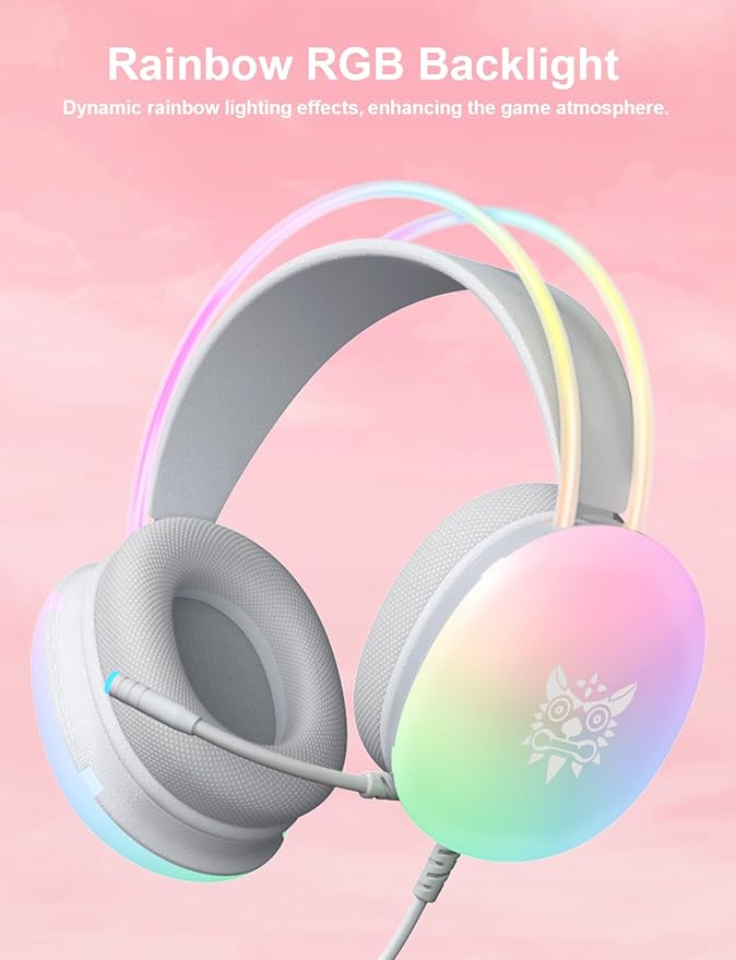 Rainbow Gaming Headphones - Zambeel