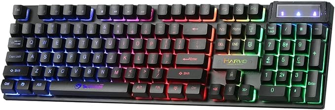 Rainbow Gaming Keyboard & Mouse - Zambeel