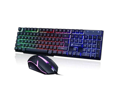 Rainbow Gaming Keyboard & Mouse - Zambeel