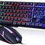 Rainbow Gaming Keyboard & Mouse - Zambeel