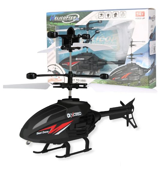 RC Black Helicopter - Zambeel