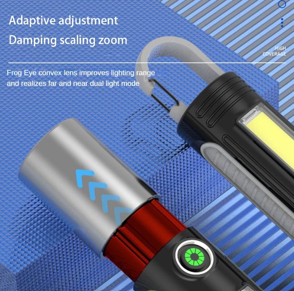 Rechargeable Flashlight - Zambeel