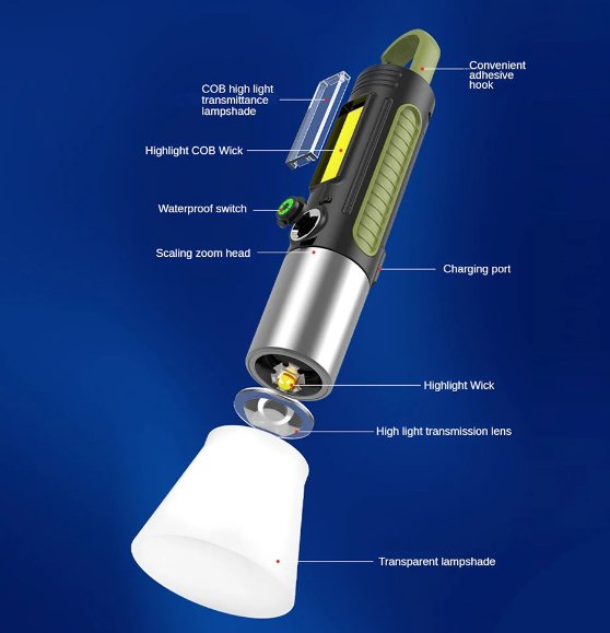 Rechargeable Flashlight - Zambeel