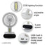 Rechargeable LED Fan - Zambeel