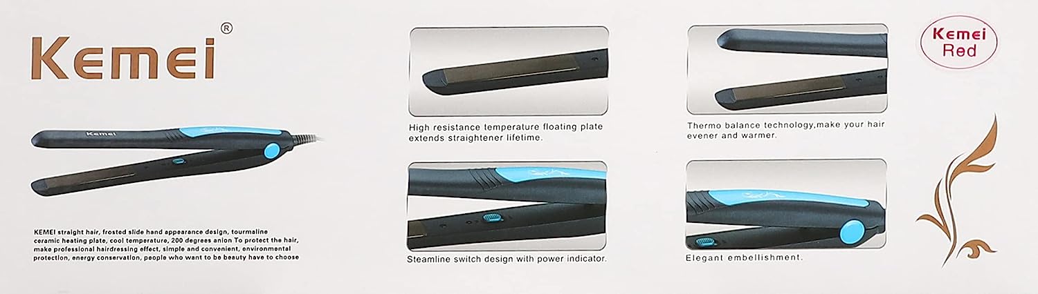 Red Hair Straightener - Zambeel