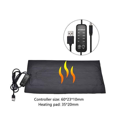 Reptile Heating Pad With Adjustable Thermostat Switch To Warm Pet Bed Pet Heating - Zambeel