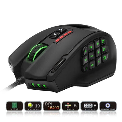 RGB backlit gaming mouse - Zambeel