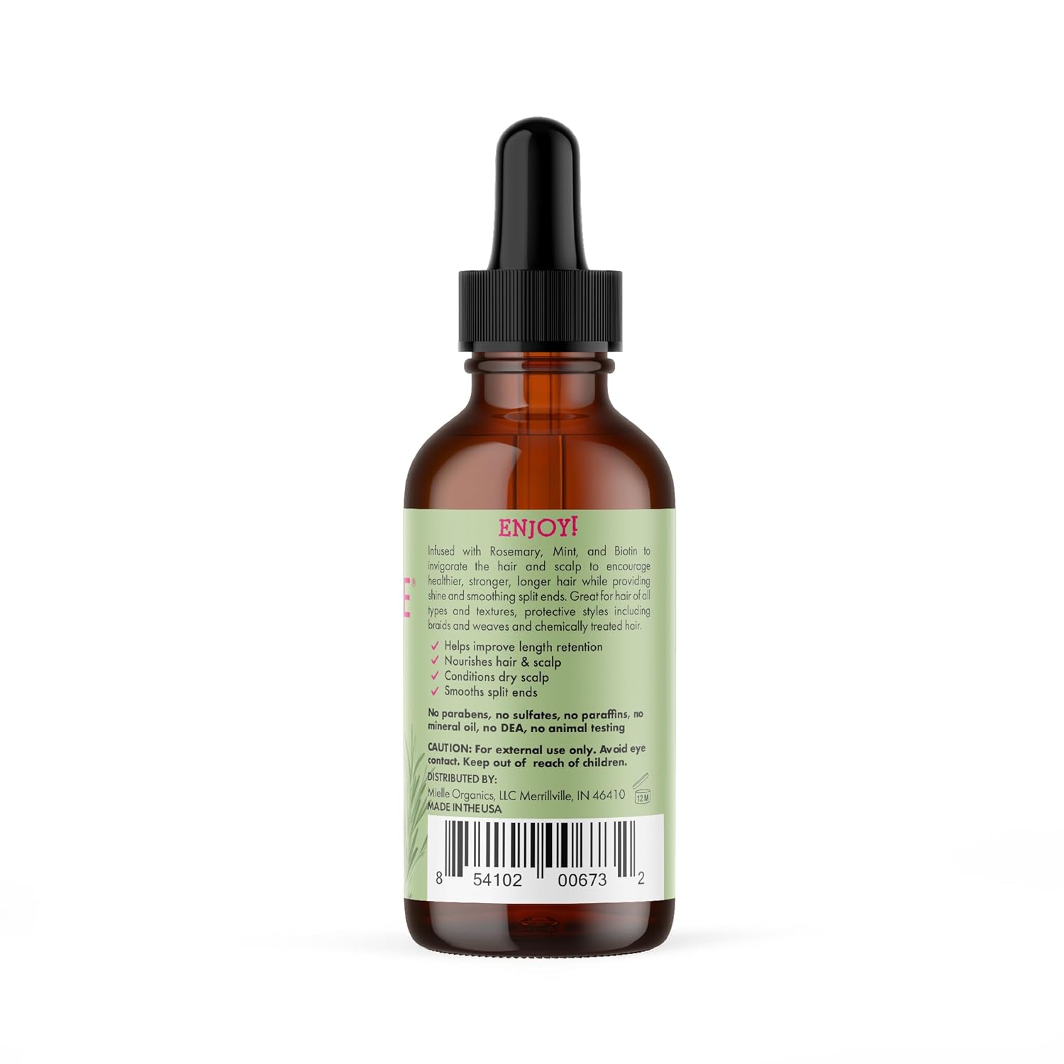 Rosemary Mint Scalp & Hair Strengthening Oil - Zambeel