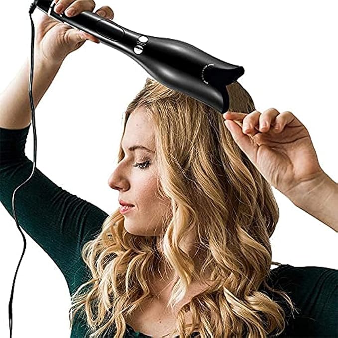 Rotating Ceramic Hair Curler - Zambeel