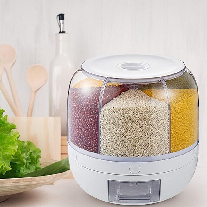 Rotating Food Storage Dispenser - Zambeel