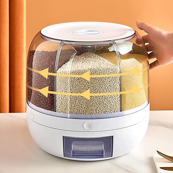 Rotating Food Storage Dispenser - Zambeel