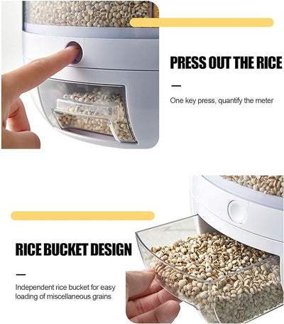 Rotating Food Storage Dispenser - Zambeel