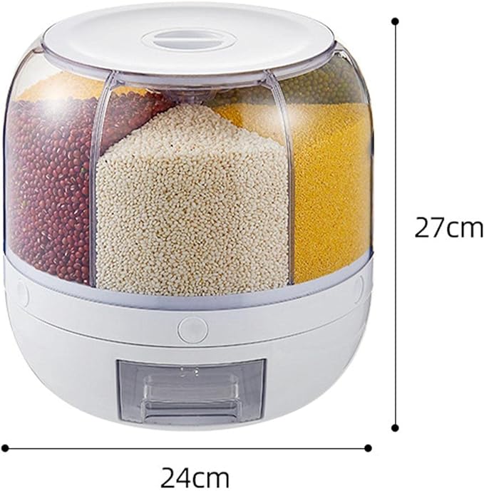 Rotating Food Storage Dispenser - Zambeel