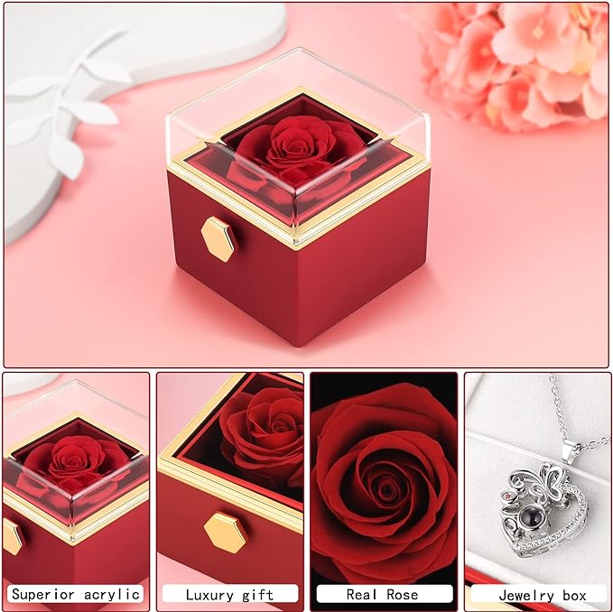 Rotating Jewelry Box - Zambeel