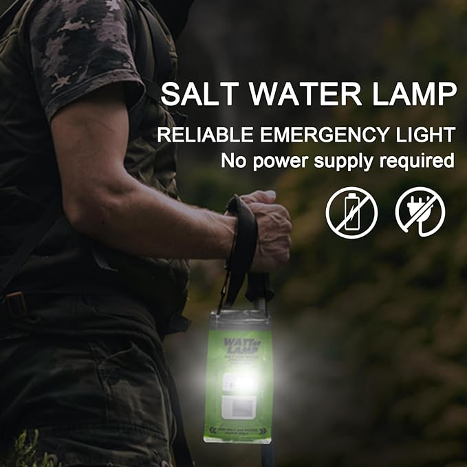 Salt and Water LED Lamp - Zambeel