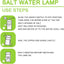 Salt and Water LED Lamp - Zambeel