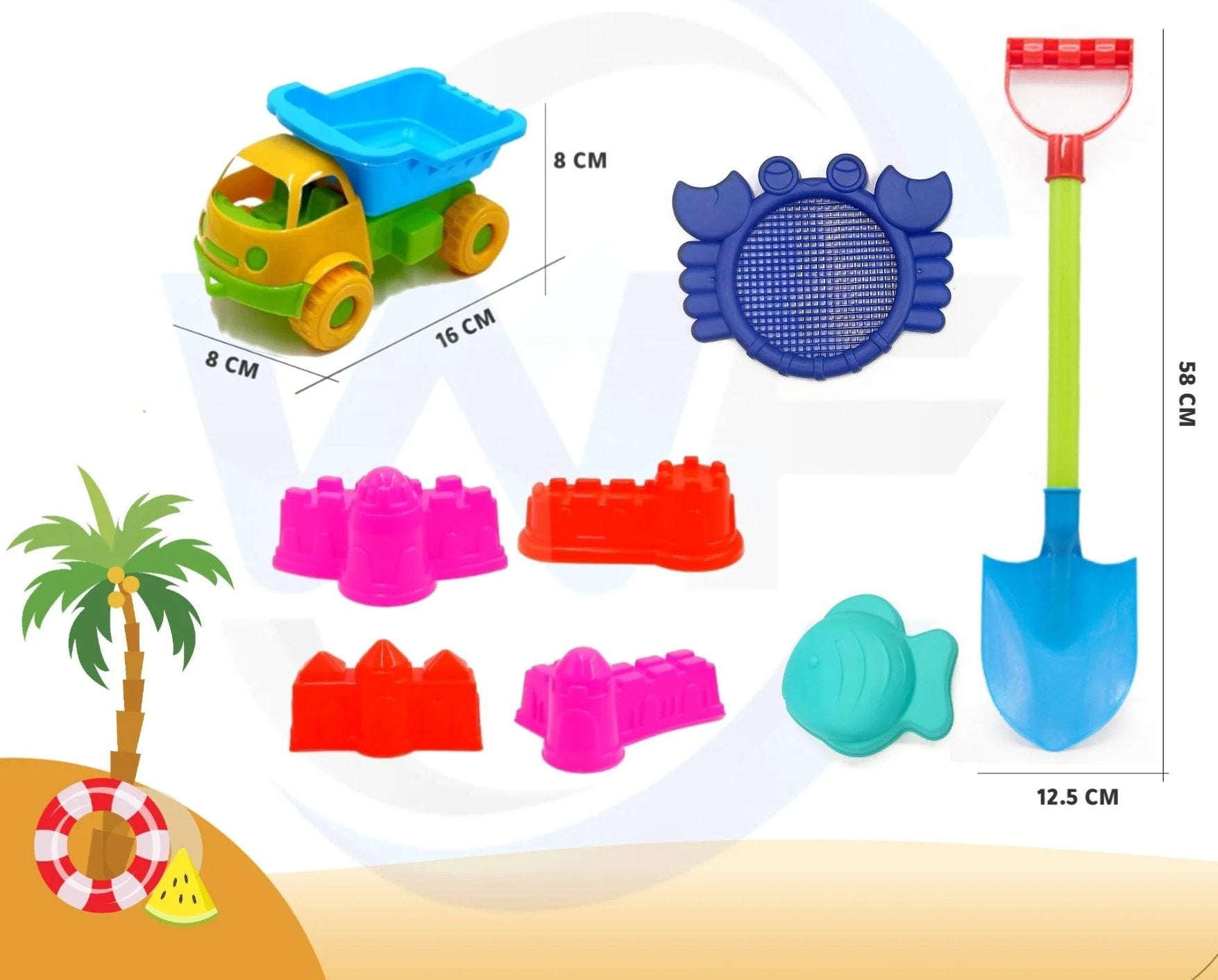 Sand Shovel Bubble - Zambeel