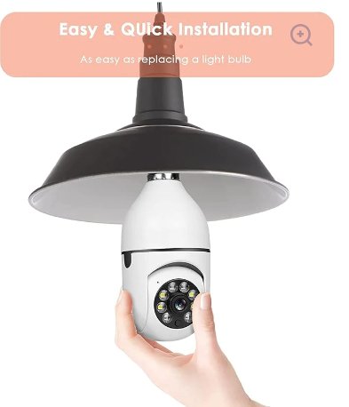 Security Camera with LED Lights - Zambeel