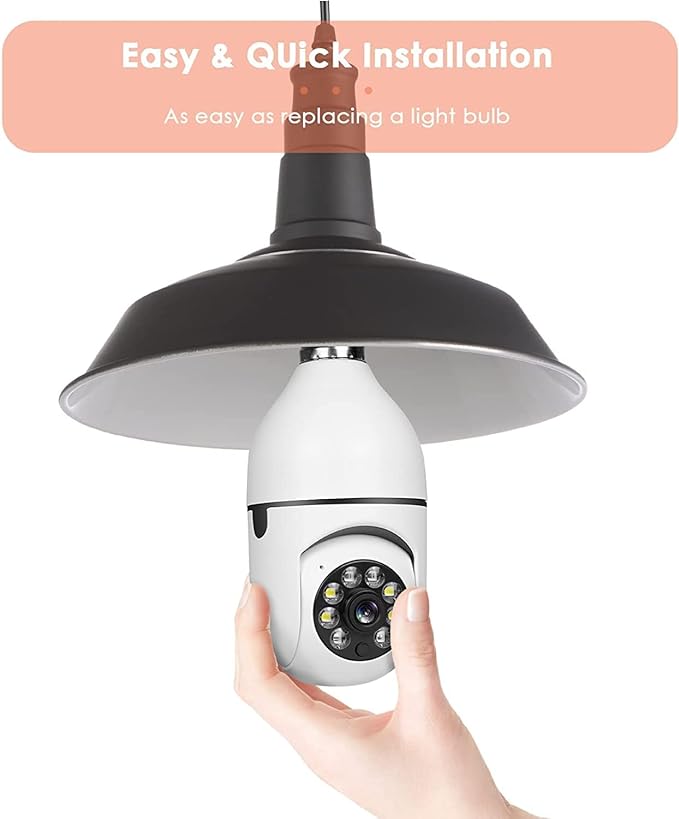 Security Camera with LED Lights - Zambeel