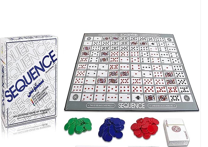 Sequence Board Game - Zambeel