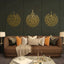 Set of 3 Ayatul Kursi, Surah Al - Falaq and Surah An - Nâs Islamic Wall Art - Zambeel