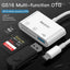 Dual-USB 3.0 to Type-C OTG Adapter