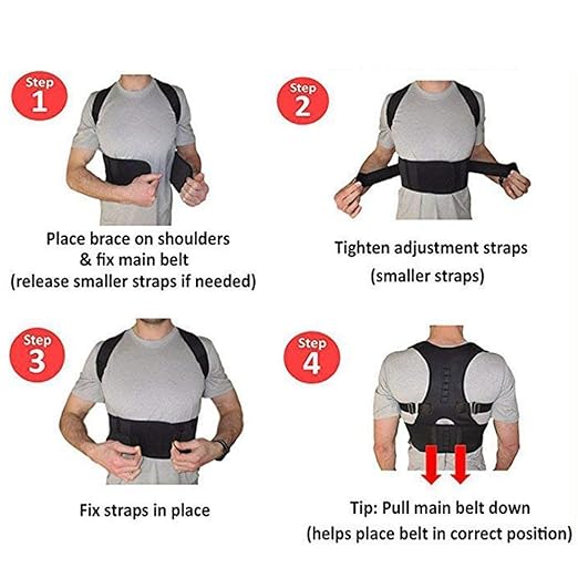 Shoulder Back Support Belt - Zambeel