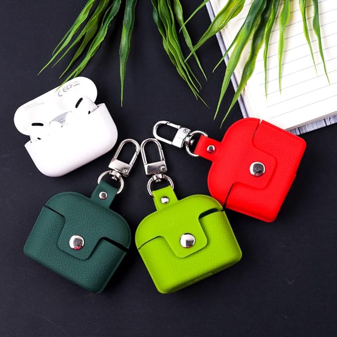 Silicone Cover Leather For Airpods Pro - Zambeel