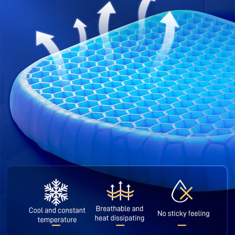 Silicone Ice Pad Insulated Car Seat Cushion - Zambeel