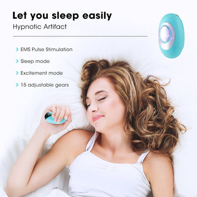 Sleep Aid Hand - held Micro - current Intelligent Relieve Anxiety Depression Fast Sleep Instrument Sleeper Therapy Insomnia Device - Zambeel