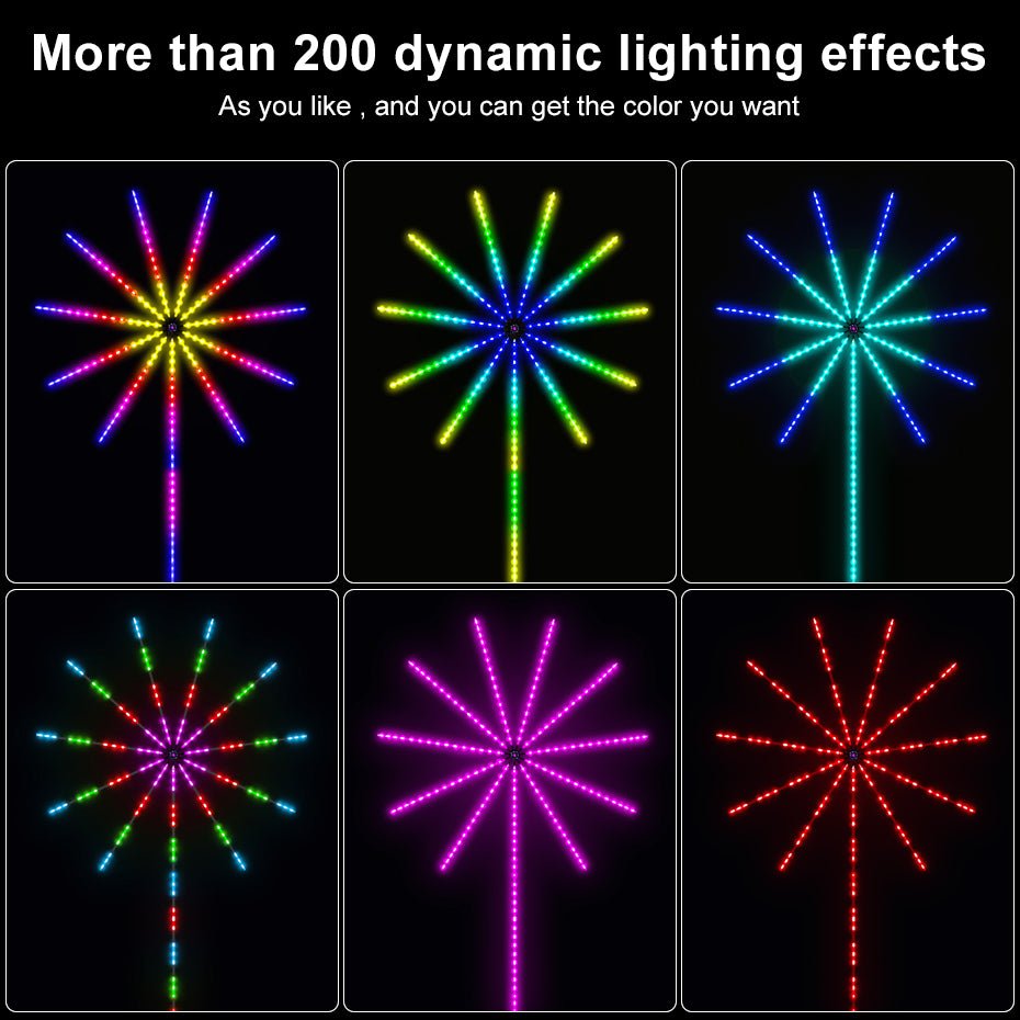 Smart Firework LED Lights - Zambeel