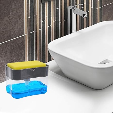 Soap Pump And Sponge Holder - Zambeel