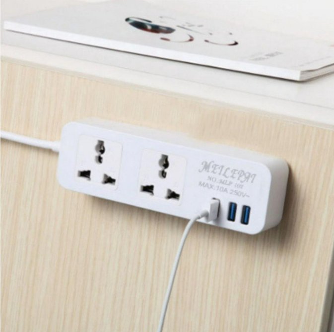 Socket USB Power Extension - Zambeel