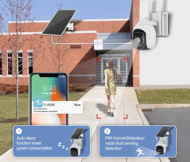 Solar Security Camera - Zambeel