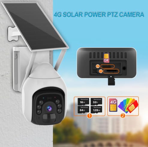 Solar Security Camera - Zambeel