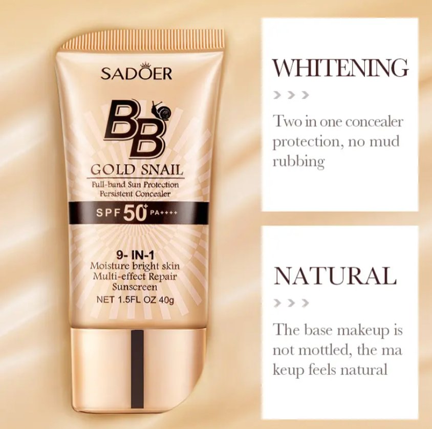 SPF 50 BB Cream (40g) - Zambeel