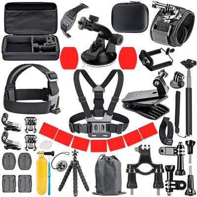 Sports Camera Accessories Nine Piece Set - Zambeel